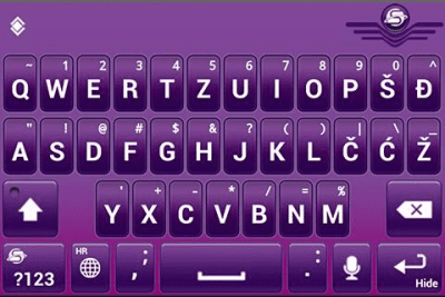 Скриншот приложения SlideIT Croatian Pack - №4