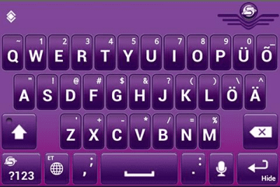 Скриншот приложения SlideIT Estonian Classic Pack - №4