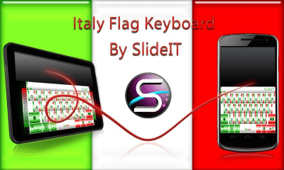 Скриншот приложения SlideIT Italy Skin - №1