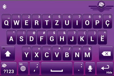 Скриншот приложения SlideIT Albanian Pack - №4