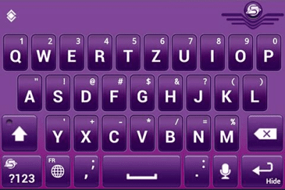 Скриншот приложения SlideIT French QWERTZ Pack - №4