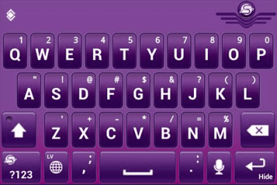 Скриншот приложения SlideIT Latvian Pack - №4