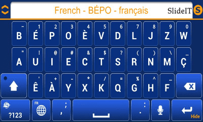 Скриншот приложения SlideIT French BEPO pack - №3