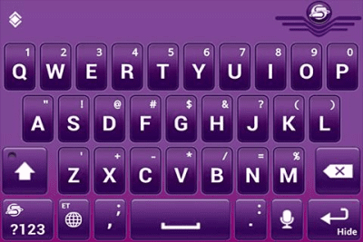 Скриншот приложения SlideIT Estonian QWERTY pack - №4