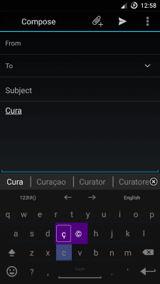 Скриншот приложения AnySoftKeyboard Dutch - №8