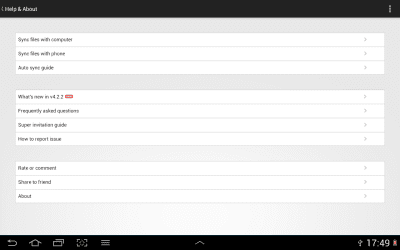 Скриншот приложения Software Data Cable - №17