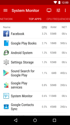Скриншот приложения System Monitor Lite - №8