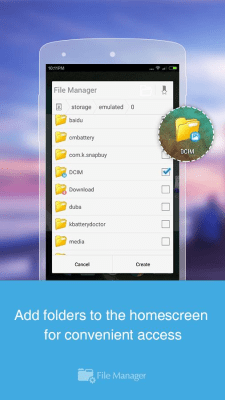Скриншот приложения CM FILE MANAGER - №5