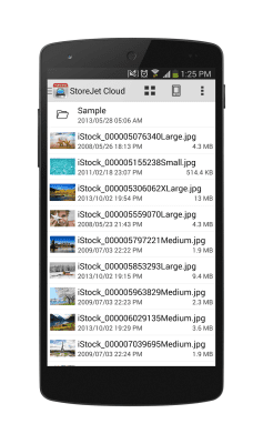 Скриншот приложения StoreJet Cloud 10K - №4