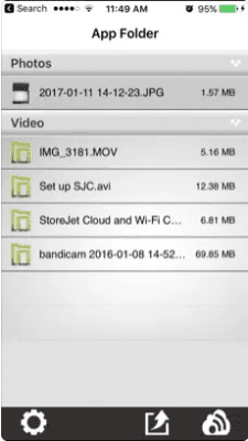 Скриншот приложения StoreJet Cloud 10K - №3