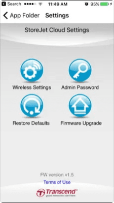 Скриншот приложения StoreJet Cloud 10K - №4