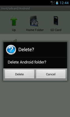 Скриншот приложения Secure Deleter Free - №2