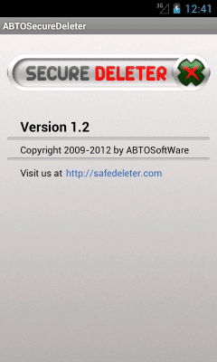 Скриншот приложения Secure Deleter Free - №4