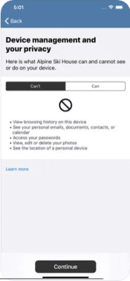 Скриншот приложения Портал организации Microsoft Intune - №2