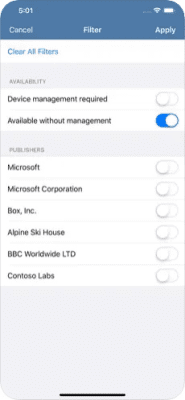 Скриншот приложения Портал организации Microsoft Intune - №5