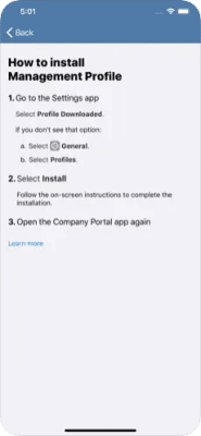 Скриншот приложения Портал организации Microsoft Intune - №6