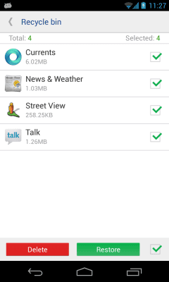 Скриншот приложения System app uninstaller - №3