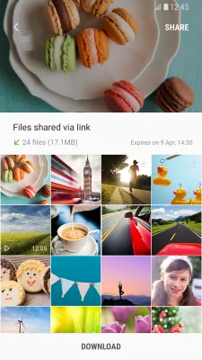 Скриншот приложения Samsung Link Sharing - №3