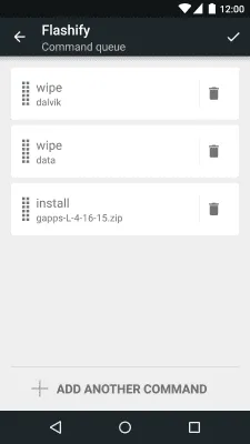 Скриншот приложения Flashify (for root users) - №5