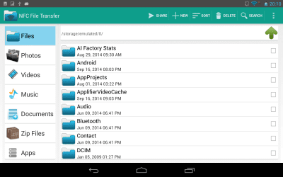 Скриншот приложения NFC File Transfer - №17