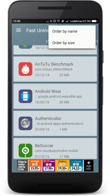 Скриншот приложения Fast Uninstall Apps - №2