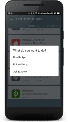 Скриншот приложения Fast Uninstall Apps - №3