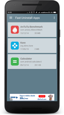 Скриншот приложения Fast Uninstall Apps - №7