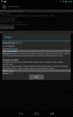 Скриншот приложения PhotoSorter - №3