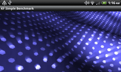 Скриншот приложения KFS OpenGL Benchmark - №2