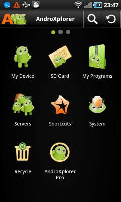 Скриншот приложения AndroXplorer - №1