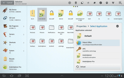 Скриншот приложения AndroXplorer - №8