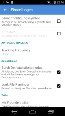 Скриншот приложения Easy Uninstaller - №7