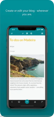 Скриншот приложения Jimdo Creator - №5