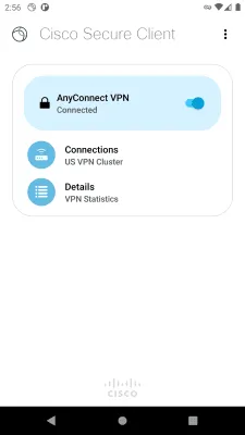 Скриншот приложения Cisco Secure Client-AnyConnect - №1