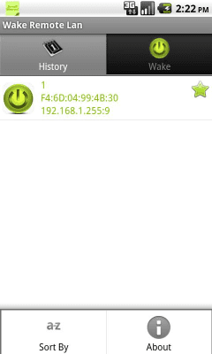 Скриншот приложения Wake Remote Lan - №3