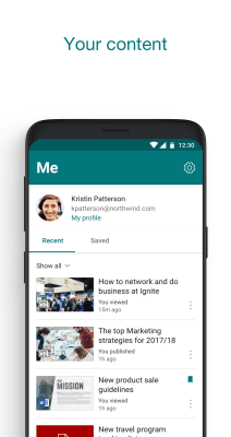 Скриншот приложения Microsoft SharePoint - №4