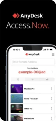 Скриншот приложения AnyDesk для iOS - №1