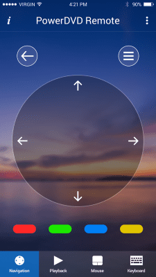 Скриншот приложения PowerDVD Remote - №3