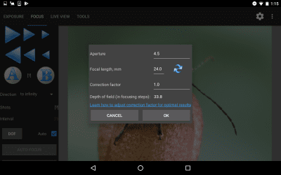 Скриншот приложения Helicon Remote - №6