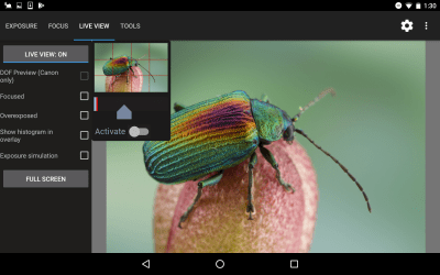 Скриншот приложения Helicon Remote - №9