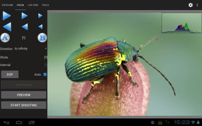 Скриншот приложения Helicon Remote - №11