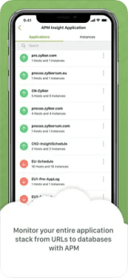 Скриншот приложения Zoho Site24x7 - №4