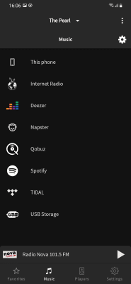 Скриншот приложения Cabasse StreamCONTROL - №5