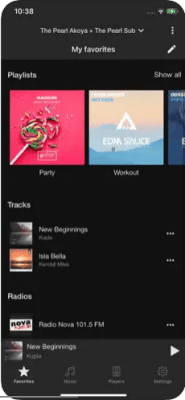 Скриншот приложения Cabasse StreamCONTROL - №3