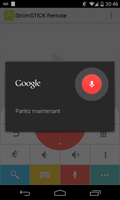 Скриншот приложения AwoX StriimSTICK Remote - №3