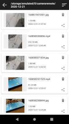 Скриншот приложения Camera Remote - №7