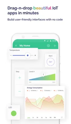 Скриншот приложения Blynk - №3