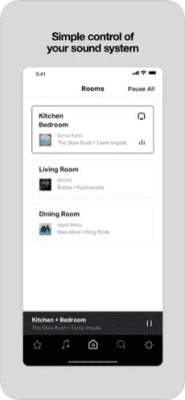 Скриншот приложения Sonos S1 Controller - №1