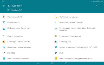 Скриншот приложения RaspController - №12