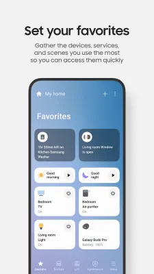 Скриншот приложения SmartThings (Samsung Connect) - №2